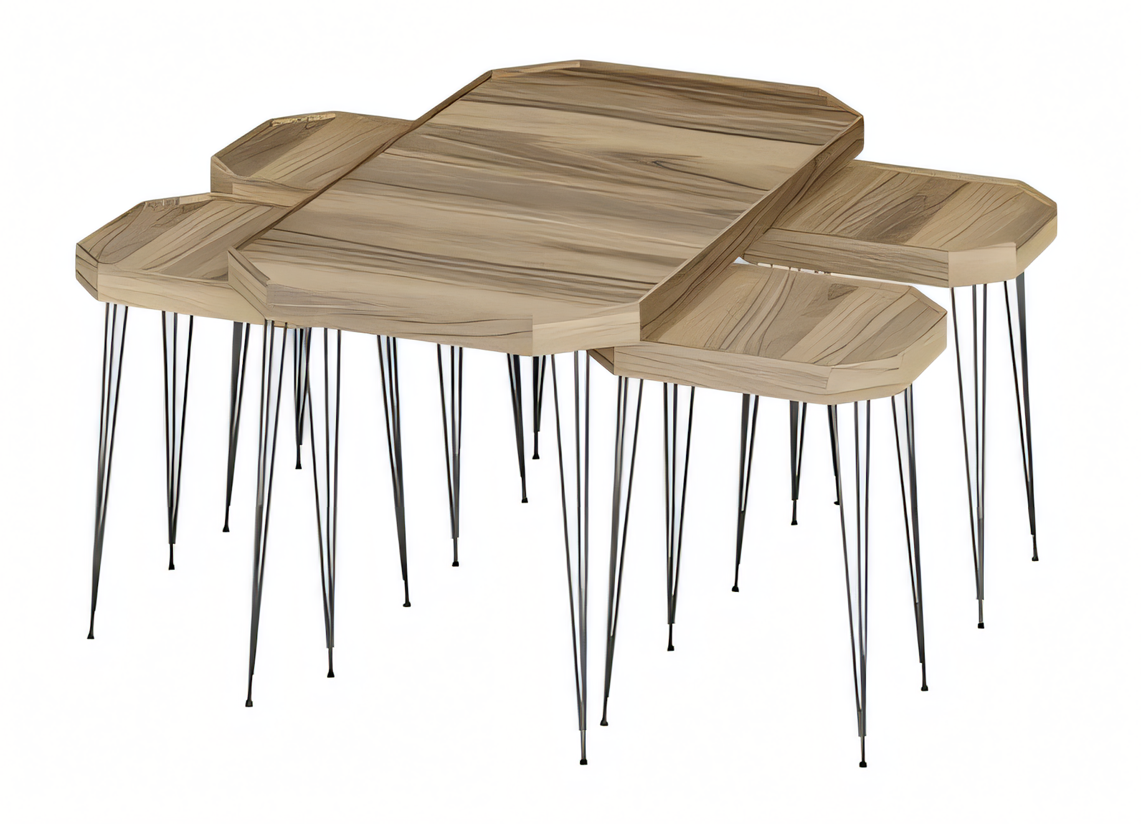 Design Beistelltisch Kollektion – Satztisch Sets, Laptoptische & Etageren (Marmor- & Holz-Optik)