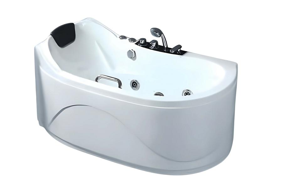 Spa Hydromassagewanne Whirlpool Whirlwanne Massagebecken Sprudelbad 150x85 cm