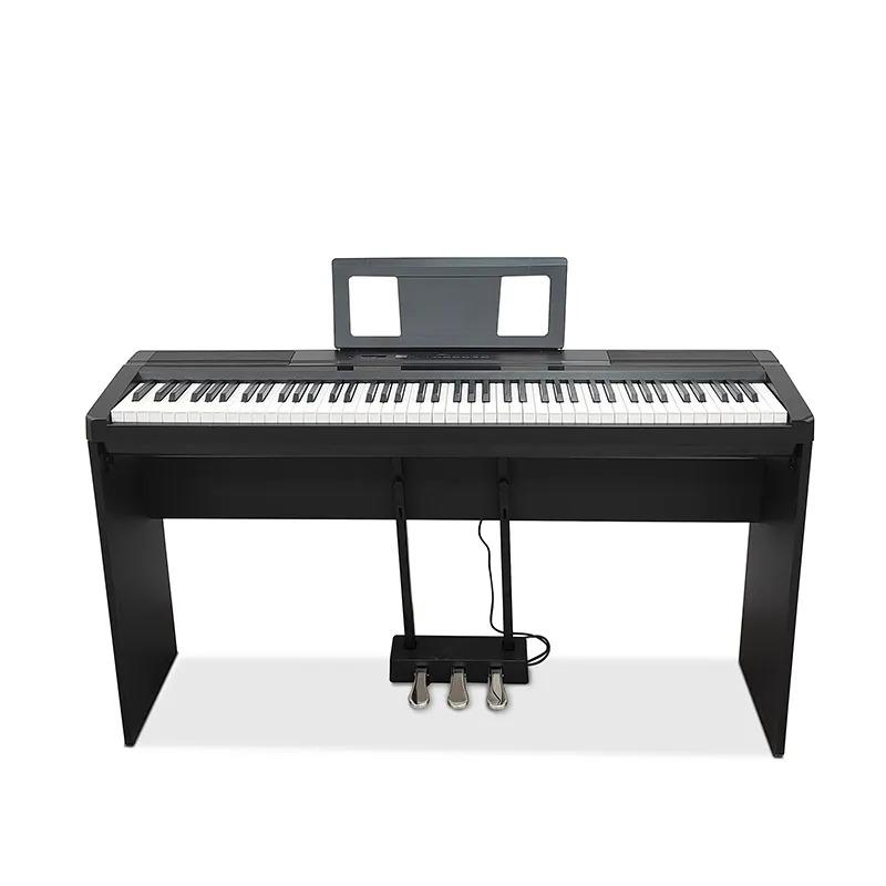 Piano Digitalpiano Stage Klavier Schwarz Hochglanz Heimklavier