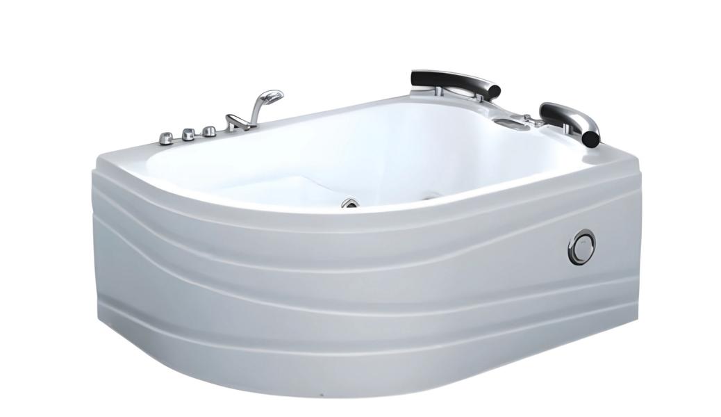 Whirlpool Spa-Bad Blubberbad Hydromassagewanne Whirlwanne 172x122 cm