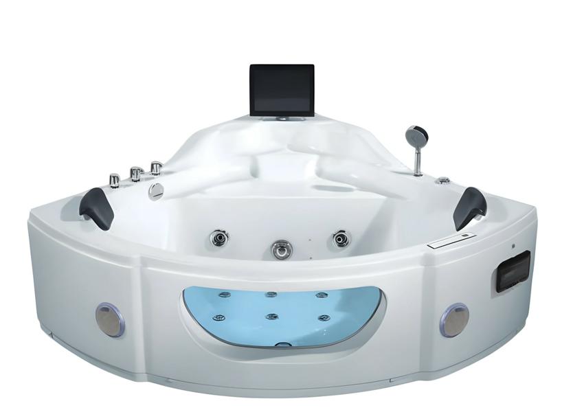 Hydromassagewanne Blubberbad Whirlpool Spa-Bad Whirlwanne 150x150 cm