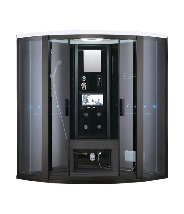 Massageduschkabine Luxus-Duschkabine Multifunktionsdusche 150x150 cm