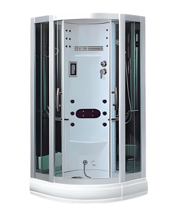 Wellness-Duschkabine Luxus Multifunktionsdusche Komfortdusche 100x100 cm
