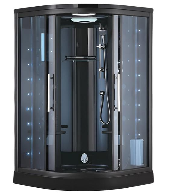 Wellness-Duschkabine Luxusdusche Multifunktionsdusche Komfort-Dusche 120x120 cm