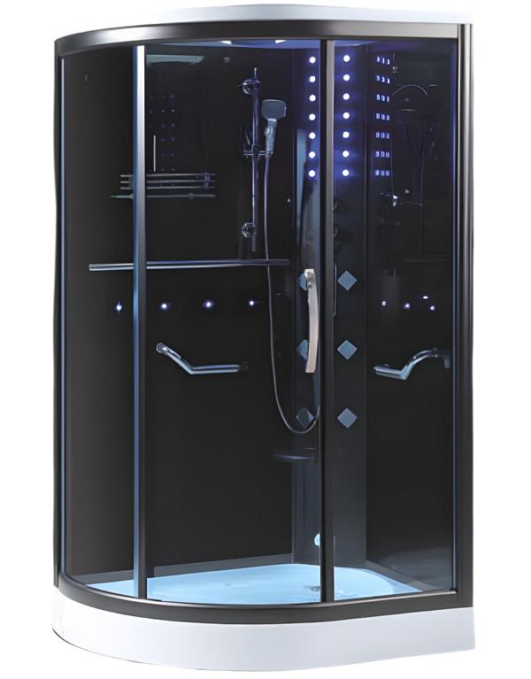 Wellnesskabine Duschkabine Multifunktionsdusche Komfort-Dusche 120x90 cm
