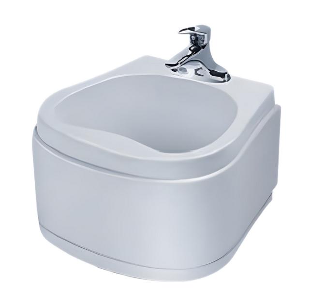 Fußbadewanne Fußwanne Pedikürebecken Fußsohlenbad Fußentspannungsbad 47x45 cm