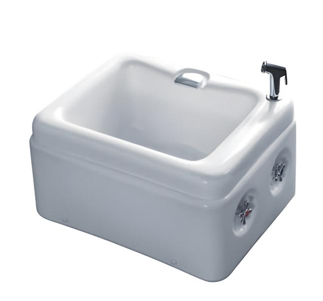 Wellness-Fußbad Fußbadewanne Fußpflegewanne Pedikürebecken Fußwanne 61x48 cm
