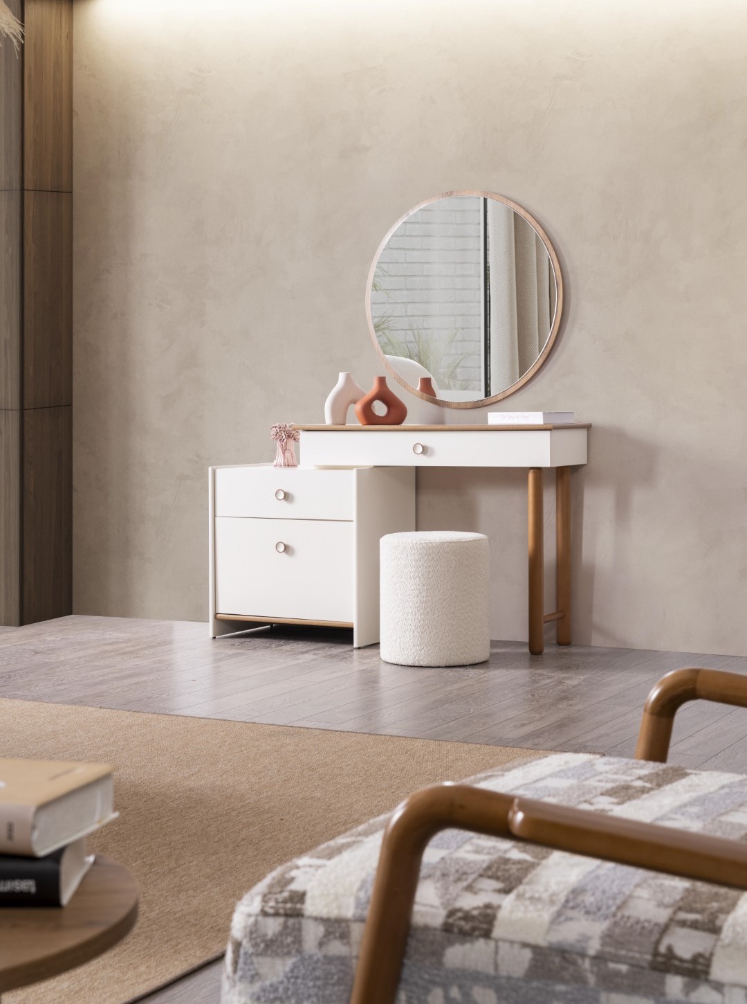 Schminktisch mit Spiegel Schön und bequem jeden Tag