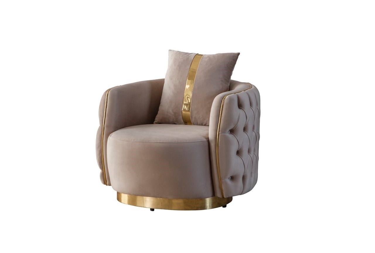 Sessel in stilvollem Design für einen gemütlichen