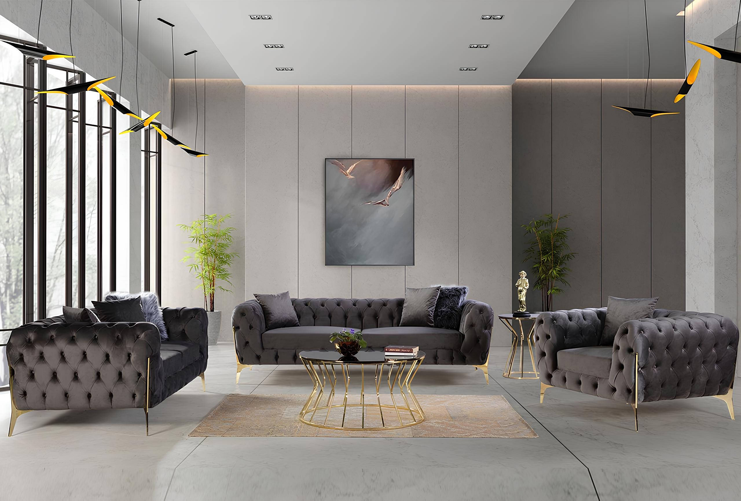 Stilvolles Set aus Sofas und Sessel – Komfort und Design für Ihr Zuhause