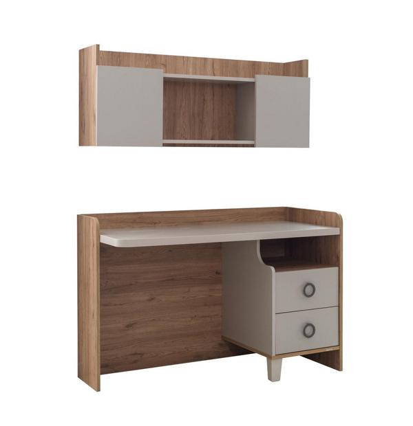 Braun Schreibtisch Designer Jugendzimmer Tische Holz Kinderzimmer Möbel
