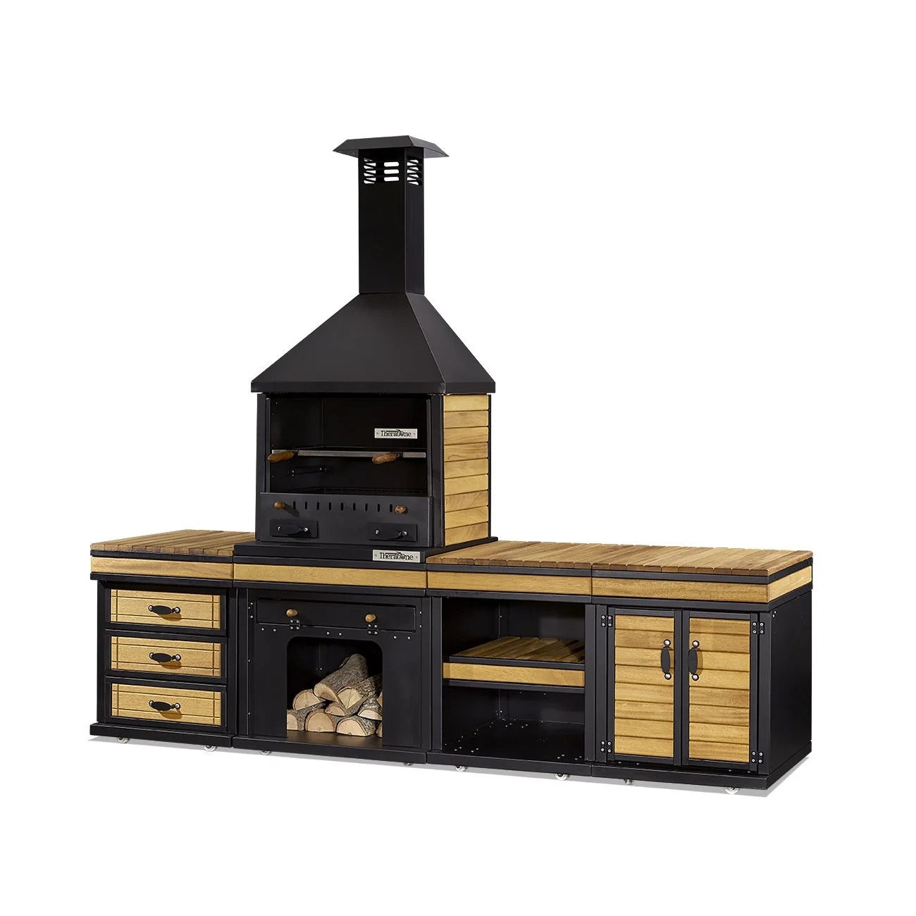 Grill Outdoorküche Außenküche Garten Terrasse Küche robust