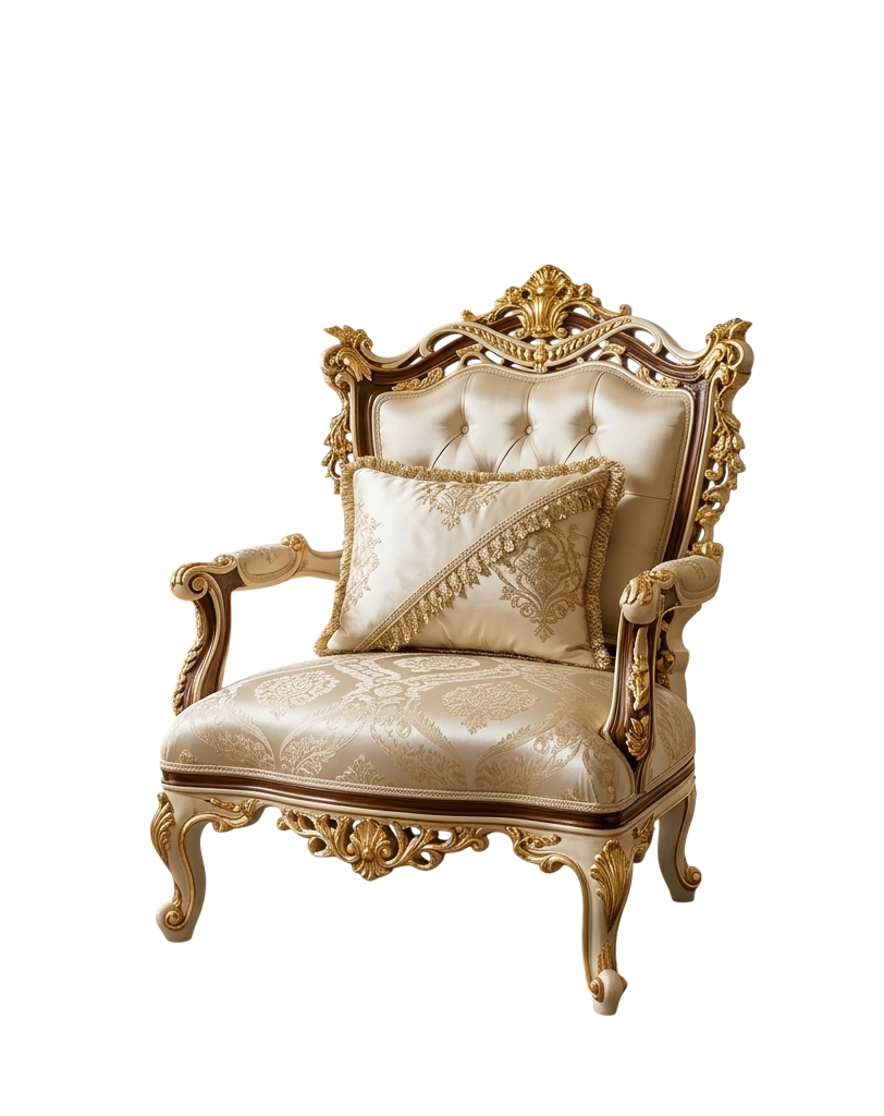 Klassischer Sessel mit elegantem Design und hohem Sitzkomfort