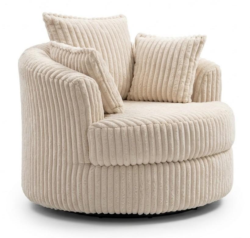 Wohnzimmer-Puff Moderner Stil Weiß Elegant Weich Entspannend