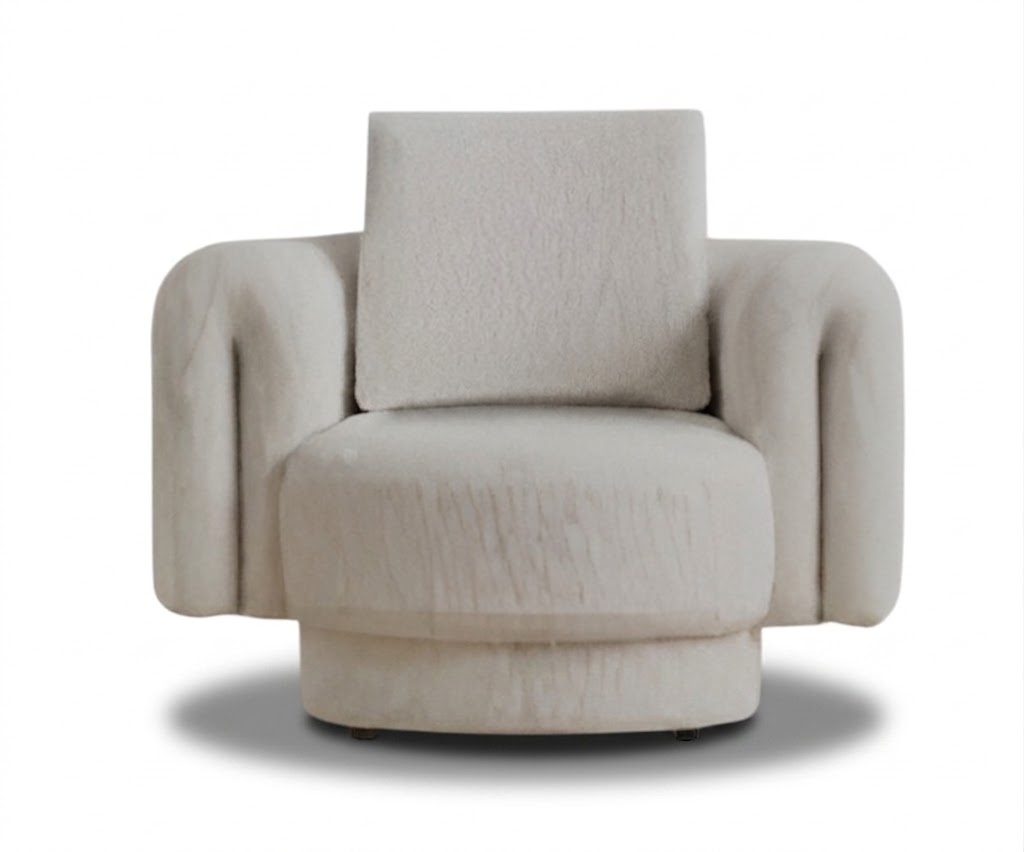 Design Sessel Japandi Stil Holz Modern.