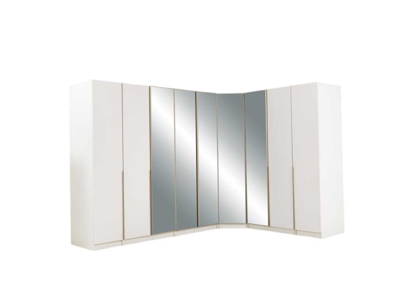 Kleiderschrank Stil modern Farbe weiß Schlafzimmer praktisch komfortabel