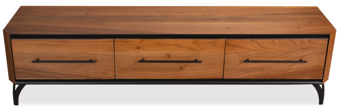 Modern TV-Ständer Fernsehschrank Wohnzimmer TV-Möbel Braun Holz Neu