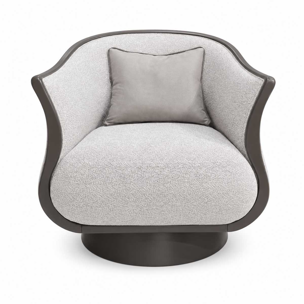 Wohnzimmer Sessel Moderner Design Grau Polstermöbel Polstersessel