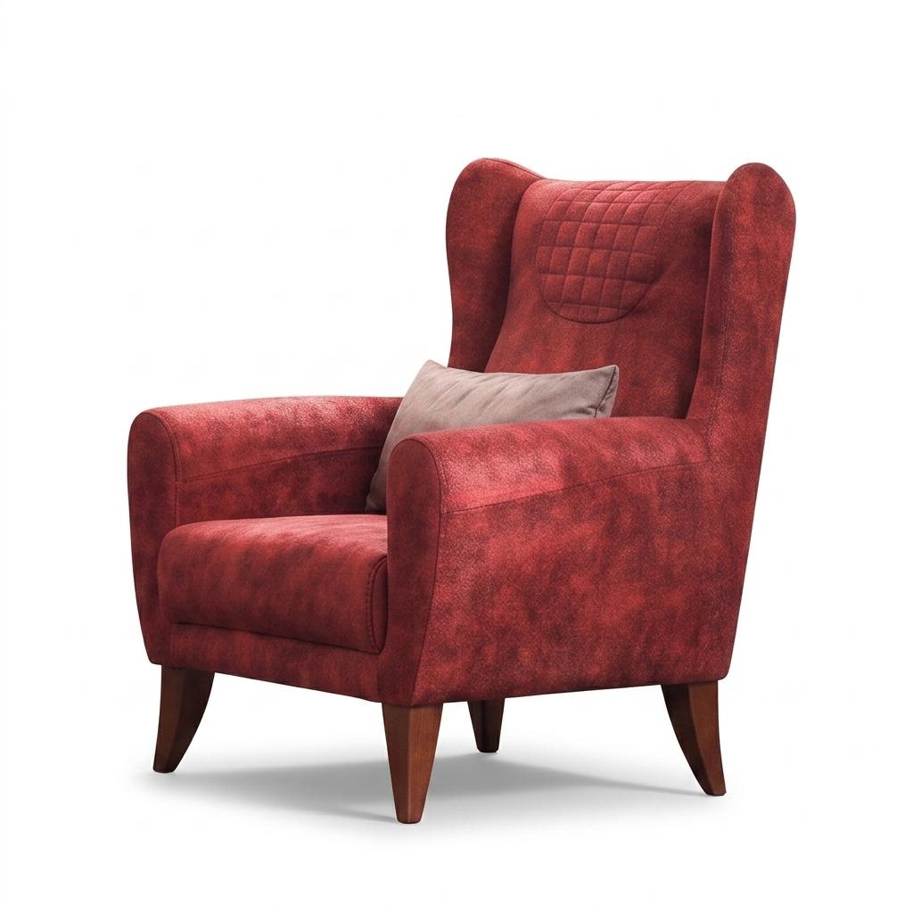 Sessel Modern Rot Elegant Sessel Loungesessel Clubsessel Relax Neu