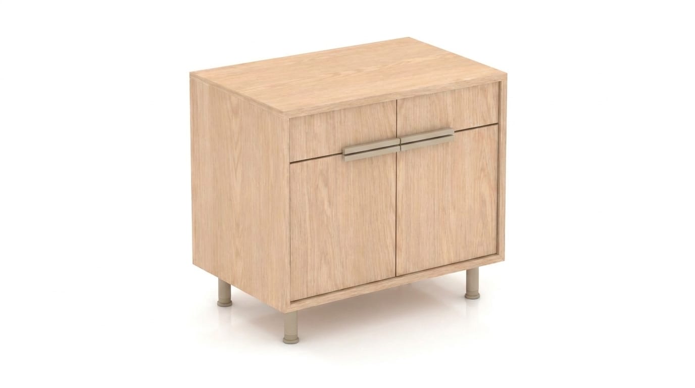 Home Office Kommode modern Holz Design Schrank mit Türen