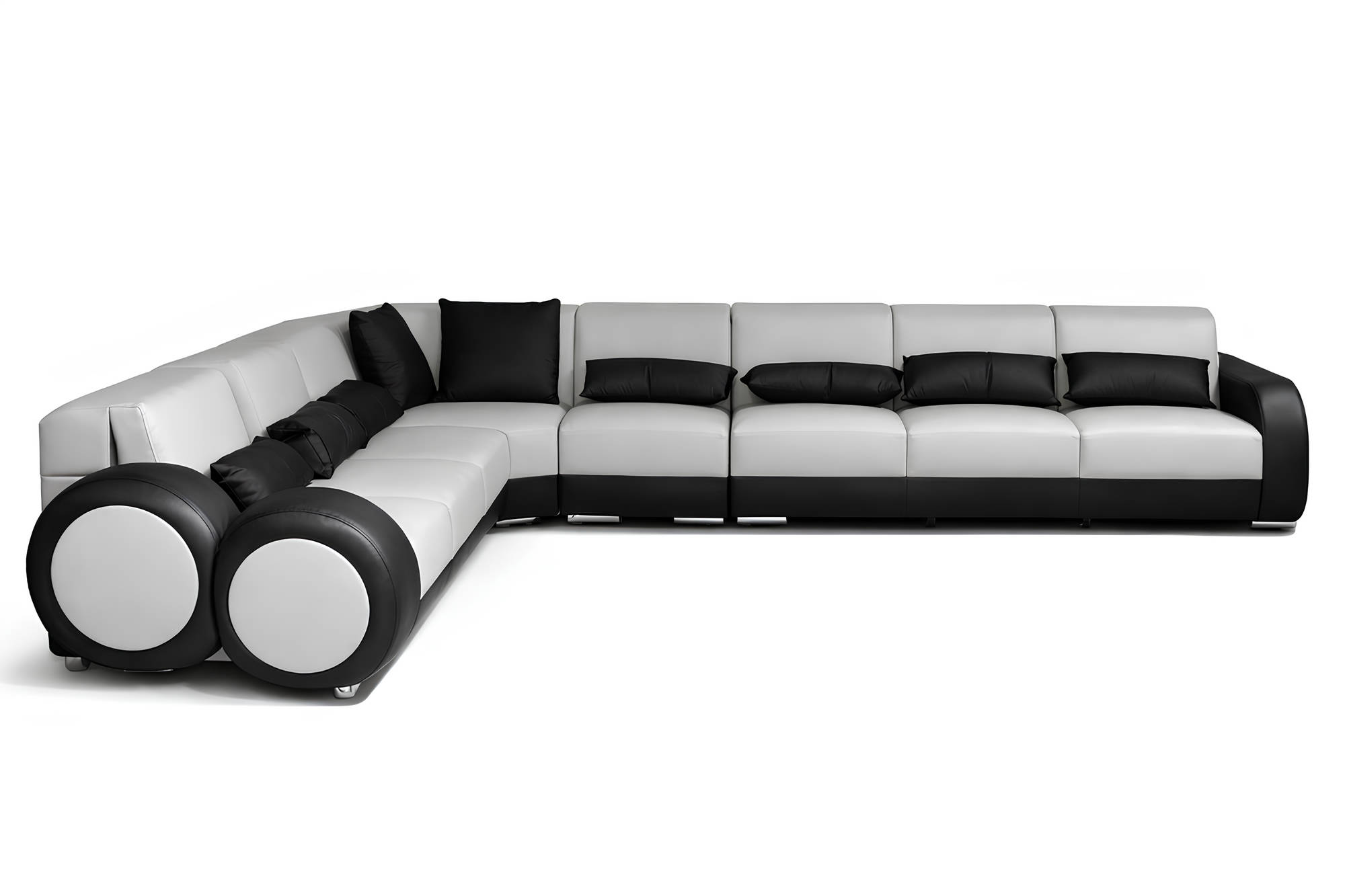 Moderne Designer Ecksofa L Form Wohnlandschaft Couch Polster Ecke Sofa Sofort