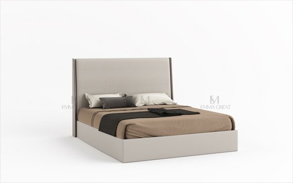 Design Bett Schlafzimmer Betten Textil Hotel Luxus Polster Sitz Stoff Möbel