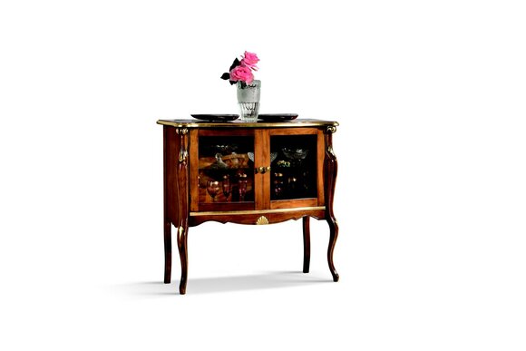 Luxus Italienische Möbel Luxus Anrichte Vitrine Stil Barock Schrank Sideboard Lowboard