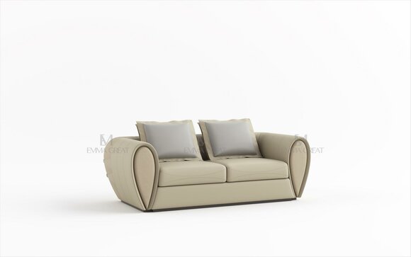 Sofa 2 Sitzer Design Sofas Polster Couchen Leder Relax Moderne Zweisitzer