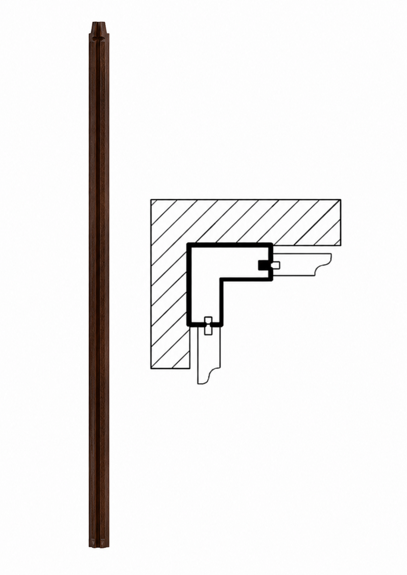 Büro Aufbauelement Verzierung Ecke Büromöbel Einrichtung Hotel Serie
