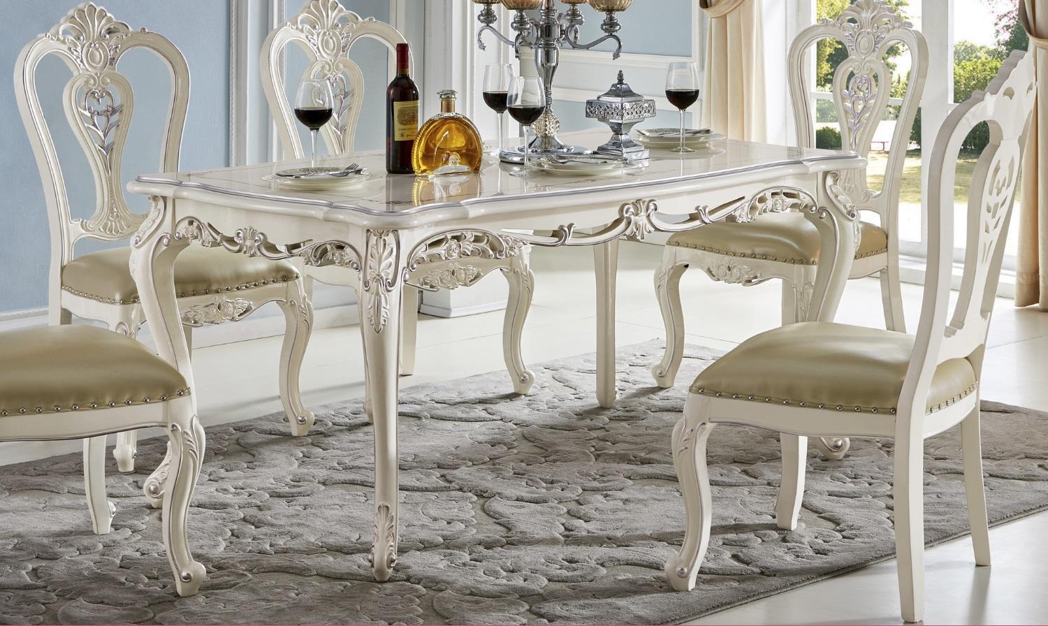 Königlicher Esstisch Holztisch Klassisch Barock Rokoko Esszimmer Neu Sofort