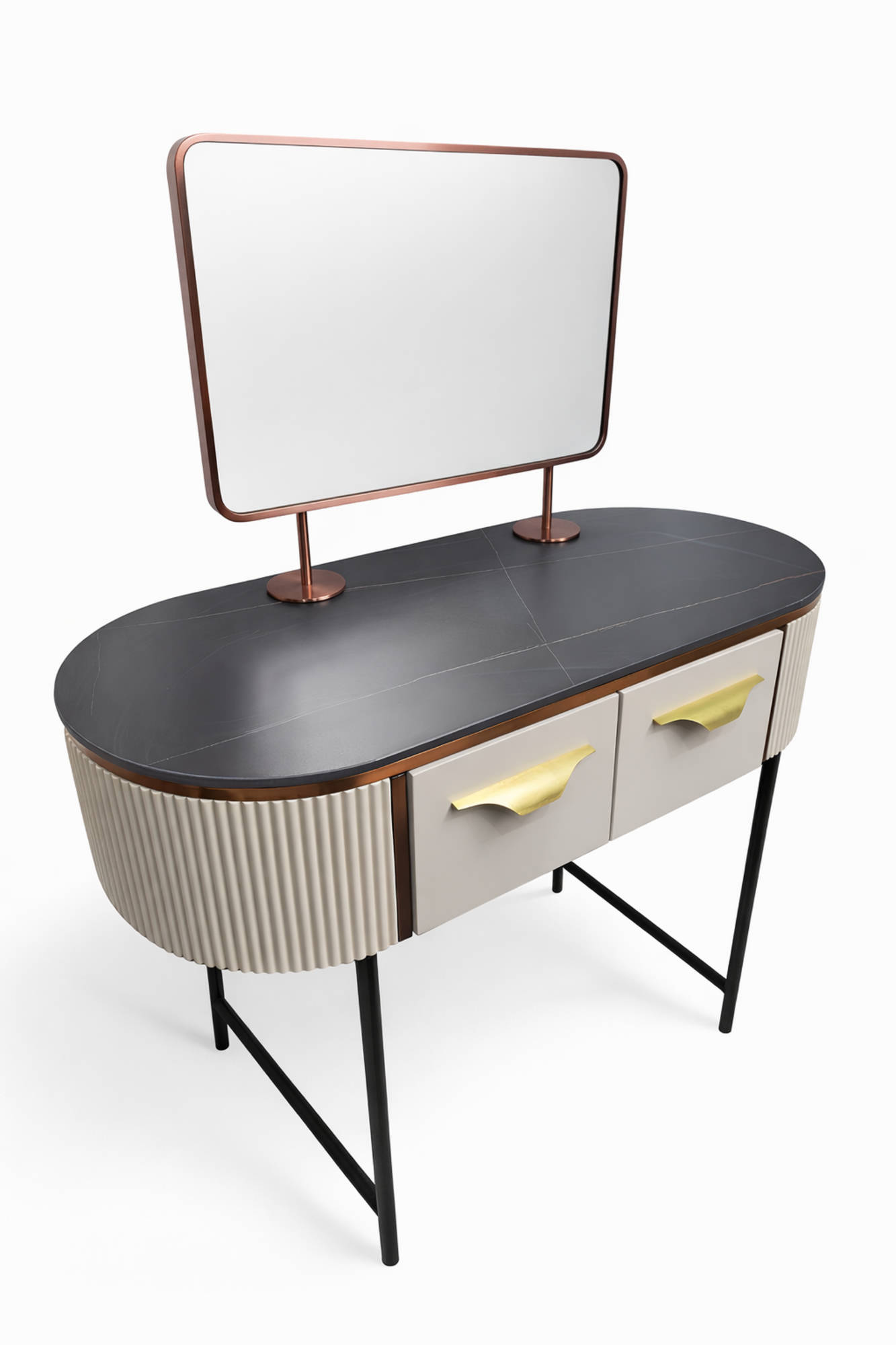 Schminktisch Hocker Konsole Schmink Tische Tisch Konsolen Spiegel 2tlg. Sofort