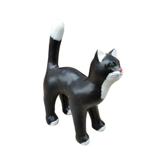 Katze Figur Statue Garten Dekoration Skulptur Deko Skulpturen 3