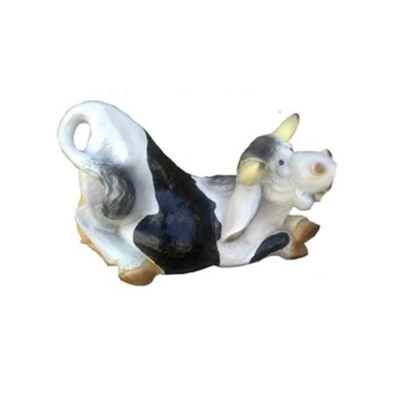 Moderne Figur Kuh Rind Kunststoff Skulptur Statuen Figuren Dekoration