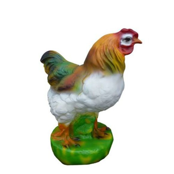 Huhn Vogel Figur Statue Garten Dekoration Skulptur Deko Skulpturen 1
