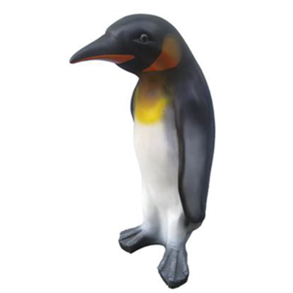 abstrakte Skulptur Pinguin Dekoration Figur Kunststoff Statuen Deko Statue