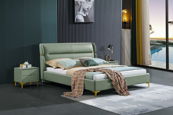 Klassisches Bett Doppelbett Betten Holz Schlafzimmer Italienische Möbel
