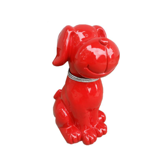 Moderne Skulptur Abstrakte Dekoration Figur Statuen Deko Hund Neu