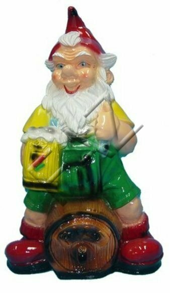 Design Zwerg Figur Garden Statue Skulptur Figuren Skulpturen Dekoration