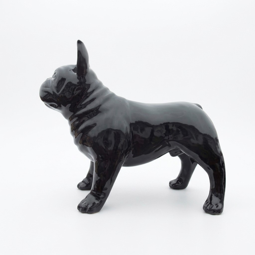 Abstrakt 100cm Hund Figur Statue Skulptur Deko Garten Design Statuen