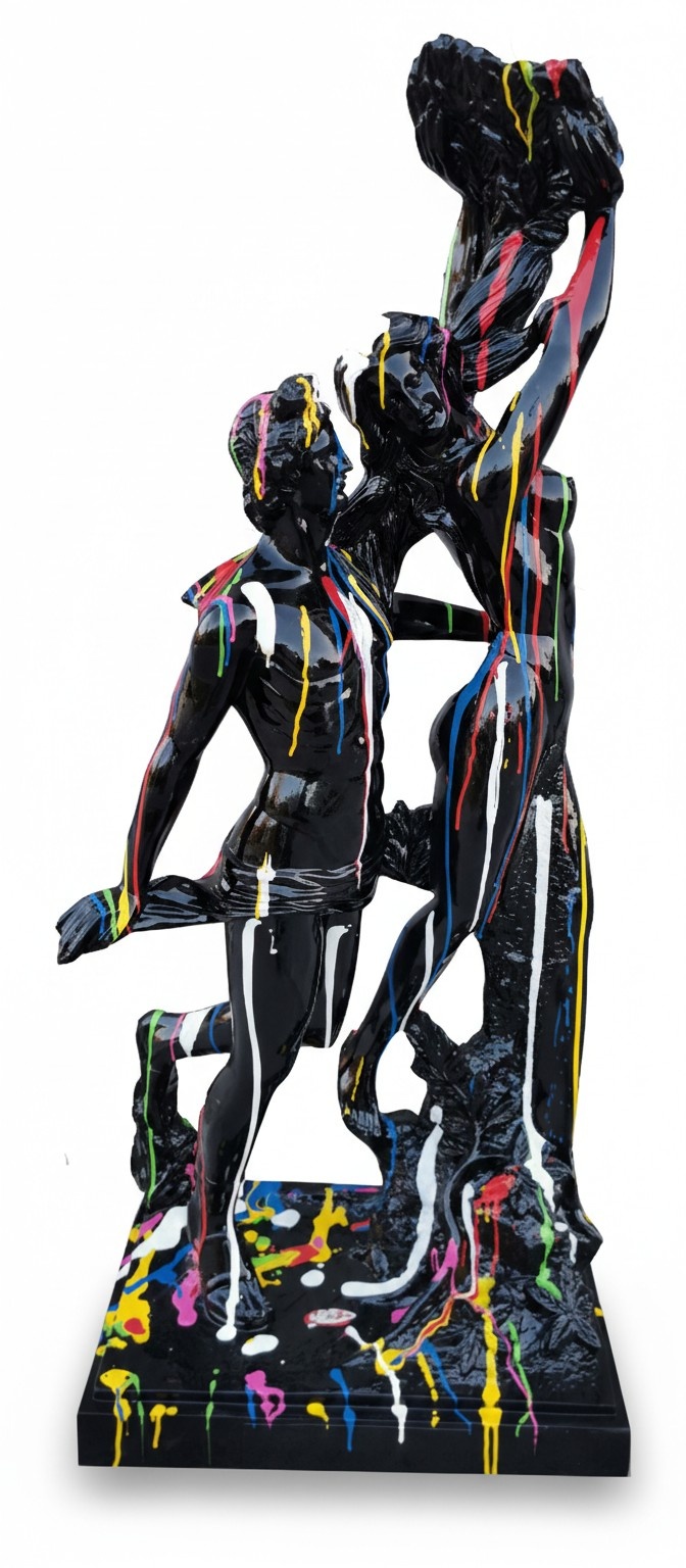 Abstrakte Deko Figur Statue Skulptur 130 cm Figuren Statuen Skulpturen