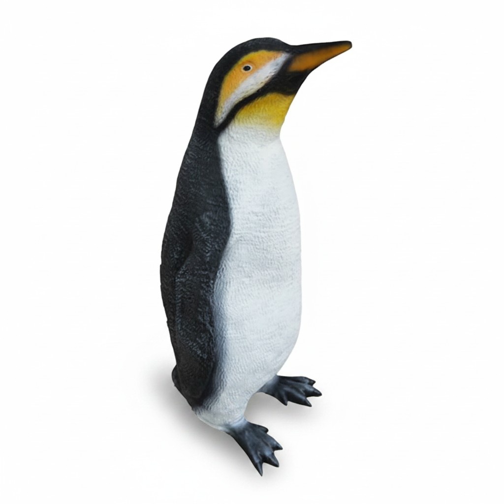 abstrakte Skulptur Pinguin Dekoration Figur Kunststoff Statuen Deko Statue
