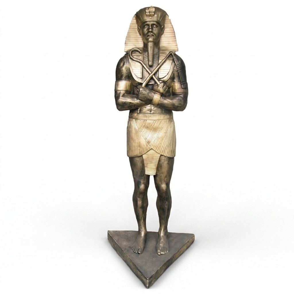 Ägypten Skulptur Ramses II Kunststoff Statue Figuren Statuen Antik Stil