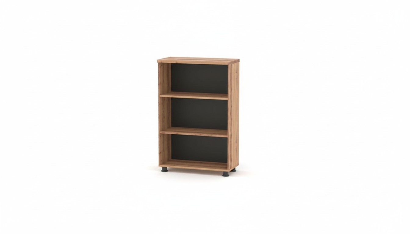 Aktenschrank Einlegenboden Schwarz Braun Zweifarbig Arbeitszimmer Modern