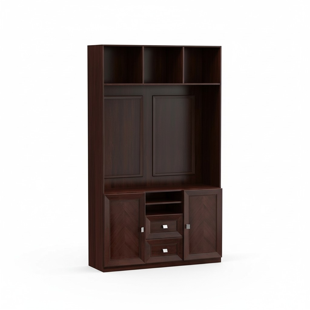 Aktenschrank Schrank Büro System Möbel Einrichtung Regal Regale Holz