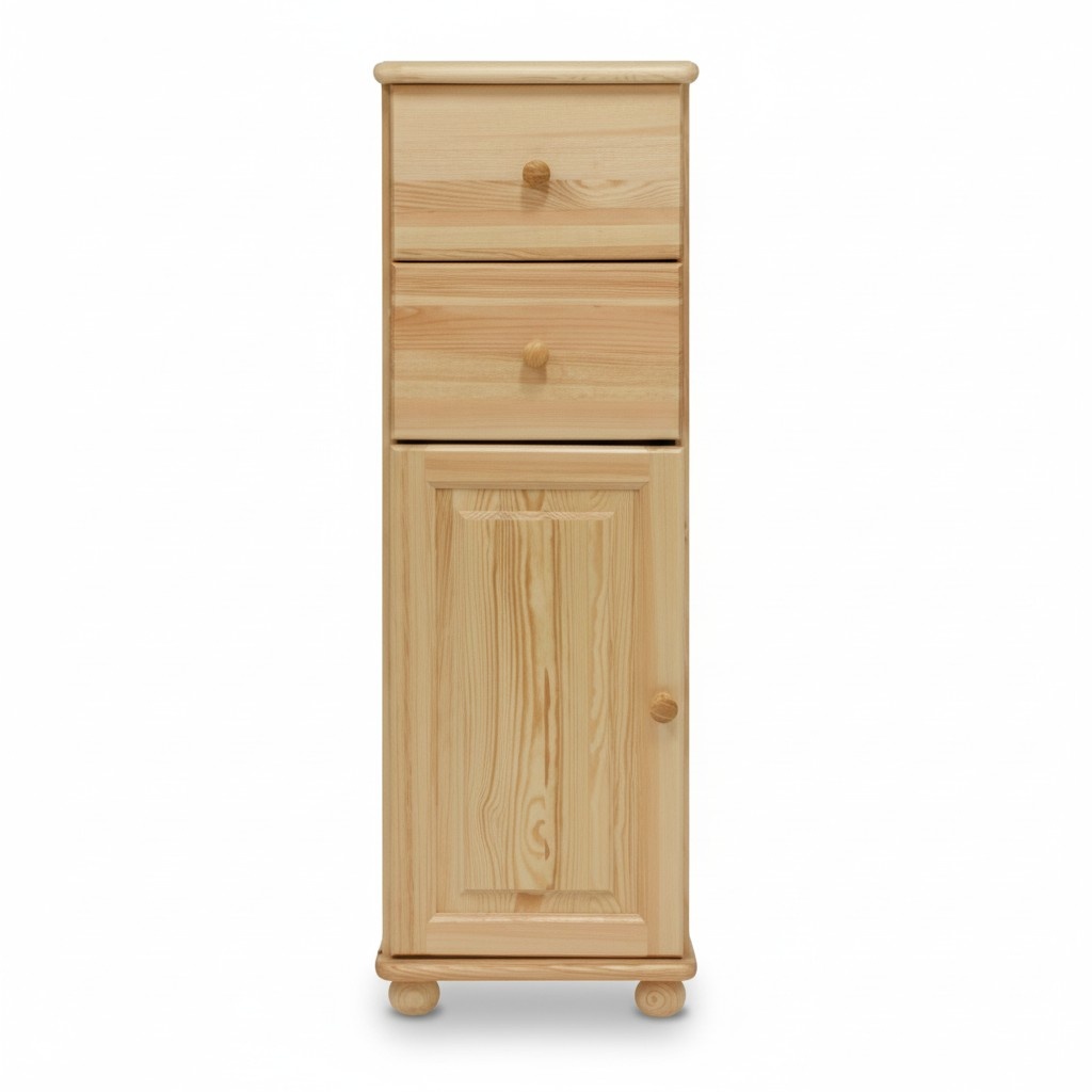 Anrichte Kommoden Regal Holz Schrank Massiv Holz, Handarbeit Holz Möbel Braun