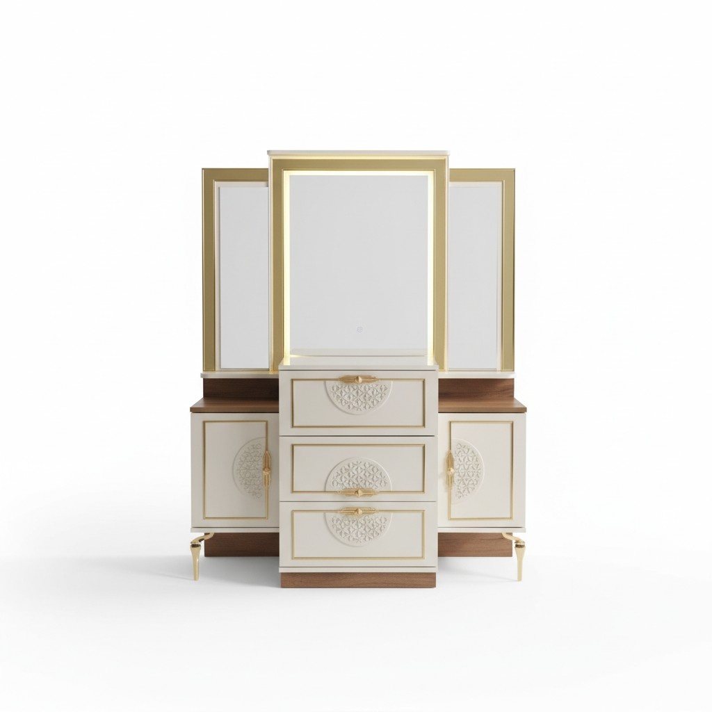 Anrichte Schlafzimmer Schminktisch Spiegel Konsolen Tische Kommoden Anrichten