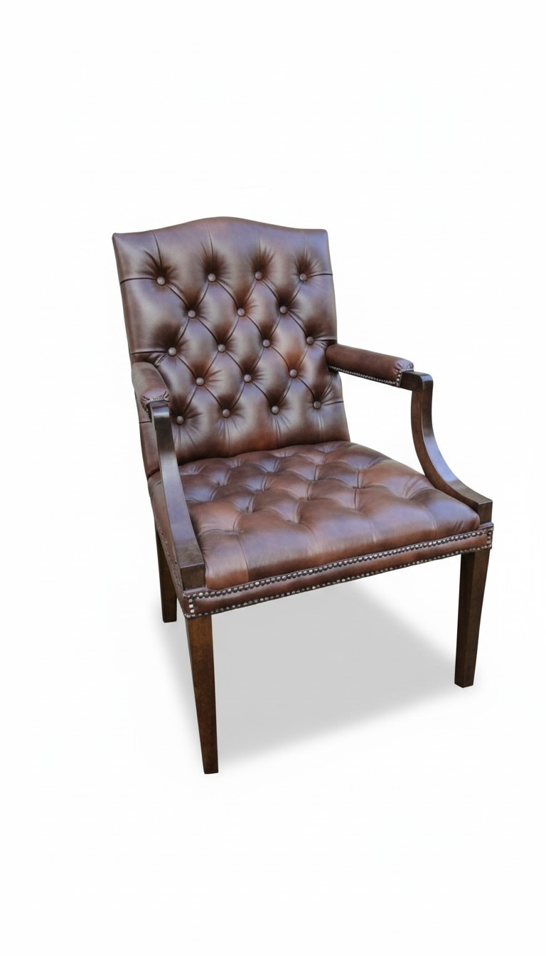 Antiker Thron König Chesterfield Sessel Imitation 1500 Ritter Stuhl Couch Sofa