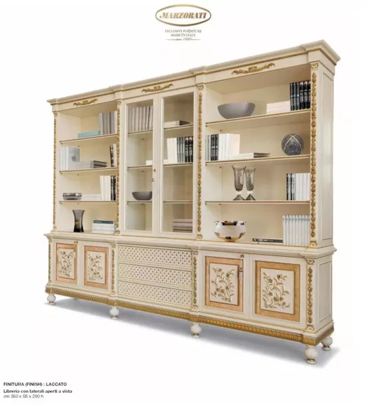 Bücherregal Standregal Beige Aktenregal Büroregal XXL Bücher Regal