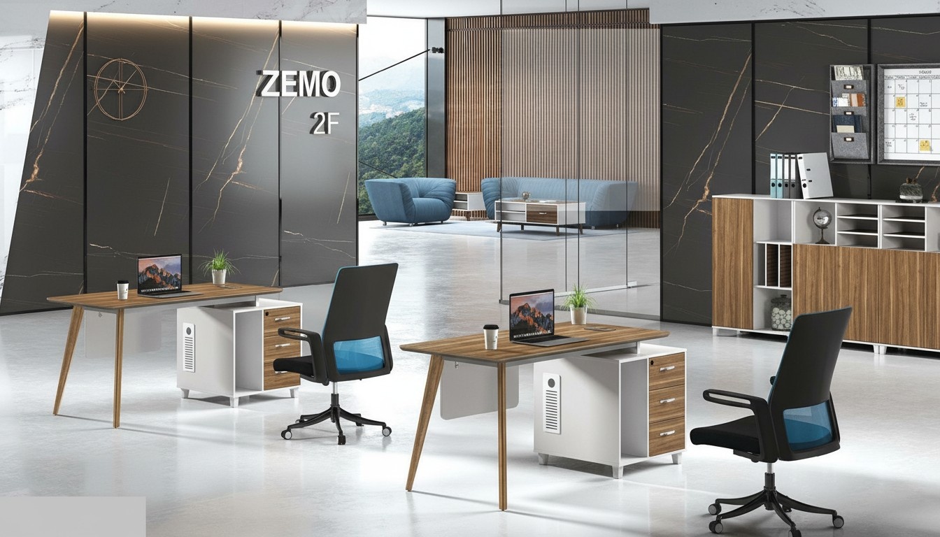 Arbeits Schreib Büro Tisch Luxus Klasse Designer Möbel mit Schubladen