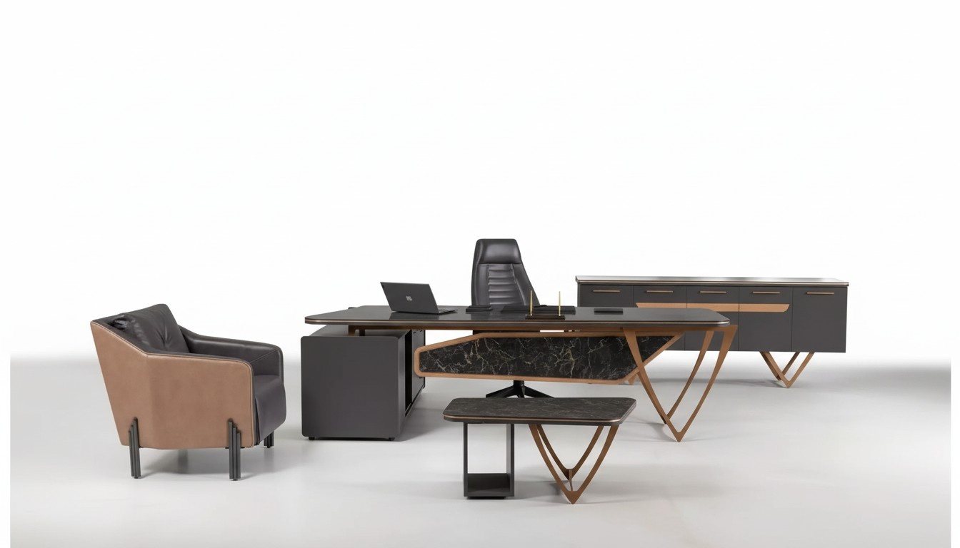 Arbeitszimmer Büroschrank 210x45x85 Büro Möbel Schrank Modern Designer